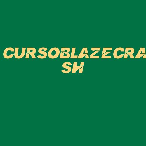 Logo da CURSOBLAZECRASH